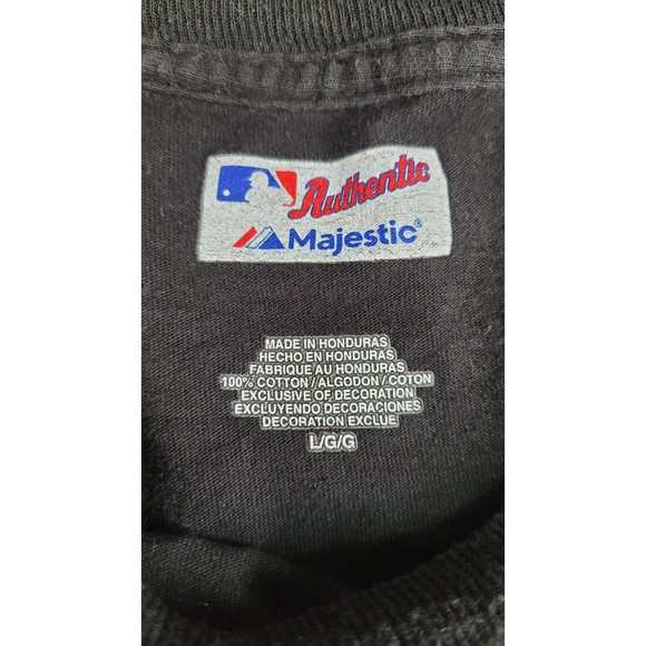 San Francisco Baseball MLB Authentic collection Tee Size Large On Majestic Tag - Picture 6 of 6
